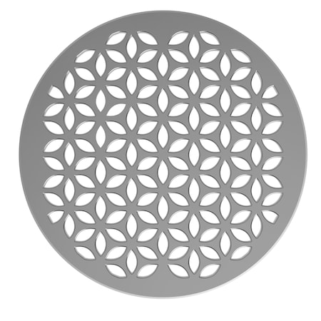 Newport Brass 4" Round Shower Drain in French Gold (Pvd) 243-403-24A